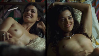 Ana Cecília Costa desnuda en la escena de los capitanes da areia película