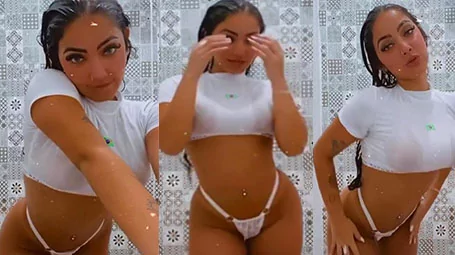 Thothd videos de Vídeo de Jaiane Liman traduciendo el coño a cuatro patas